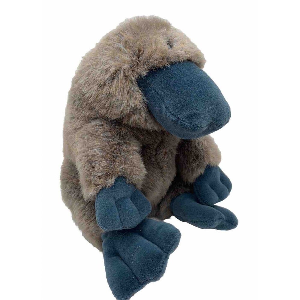 Vintage GUND Webber the Blue Footed Platypus Soft Plush Stuffed Animal Toy 9"